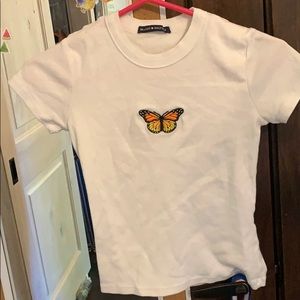 Brandy Melville Butterfly Tee